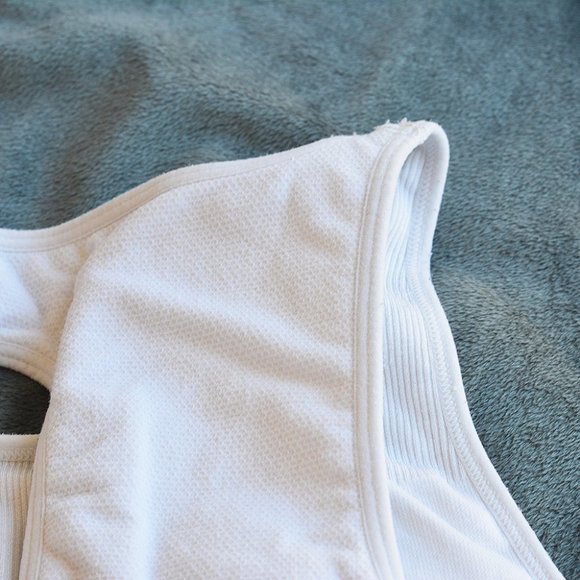 White Sports Bra Set (Aerie, Forever 21) - Picture 5 of 7